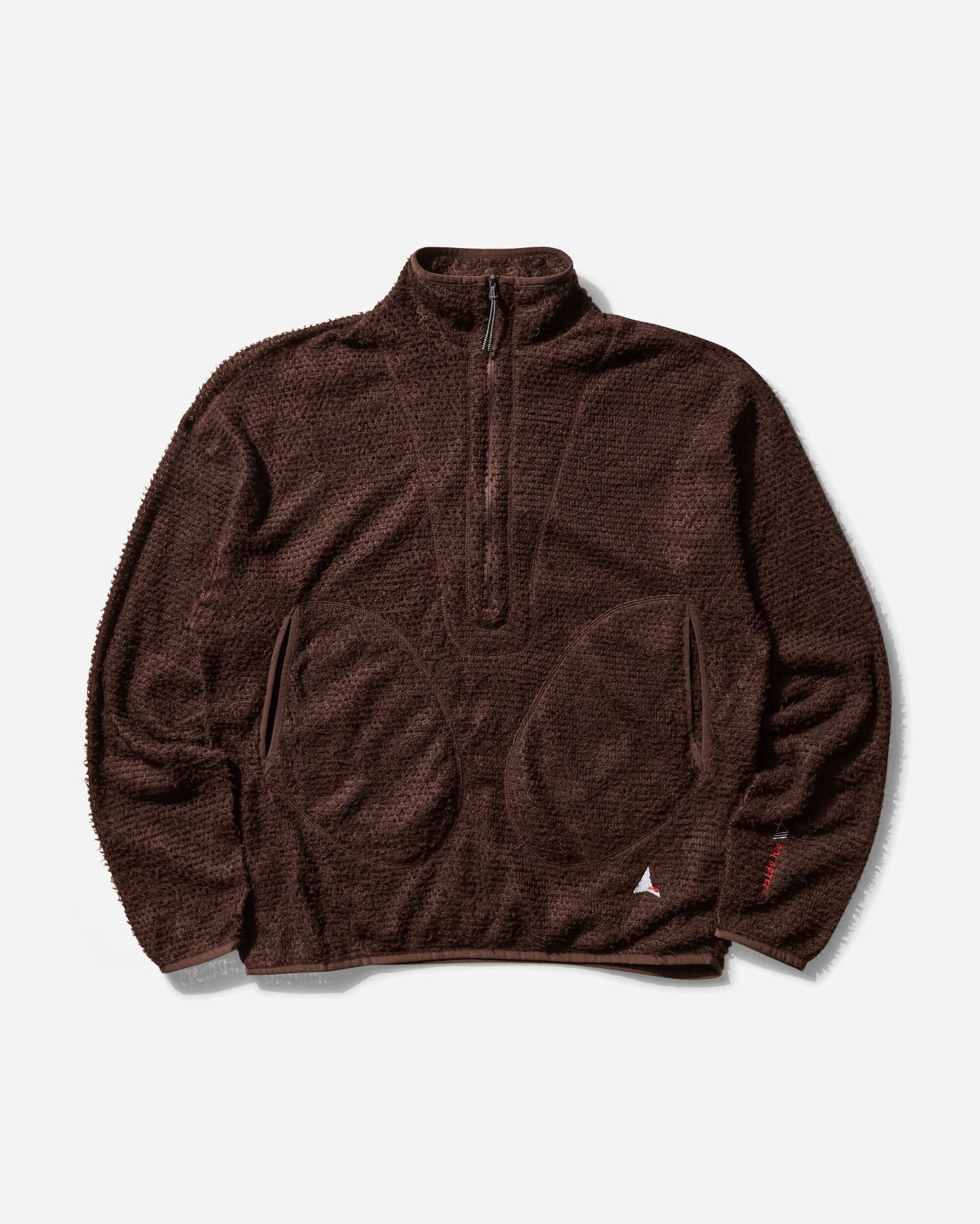 Пуловер ROA Alpha Direct Half Zip Sweater Кафяво | RBMW0370FA262 BRW0003, 1