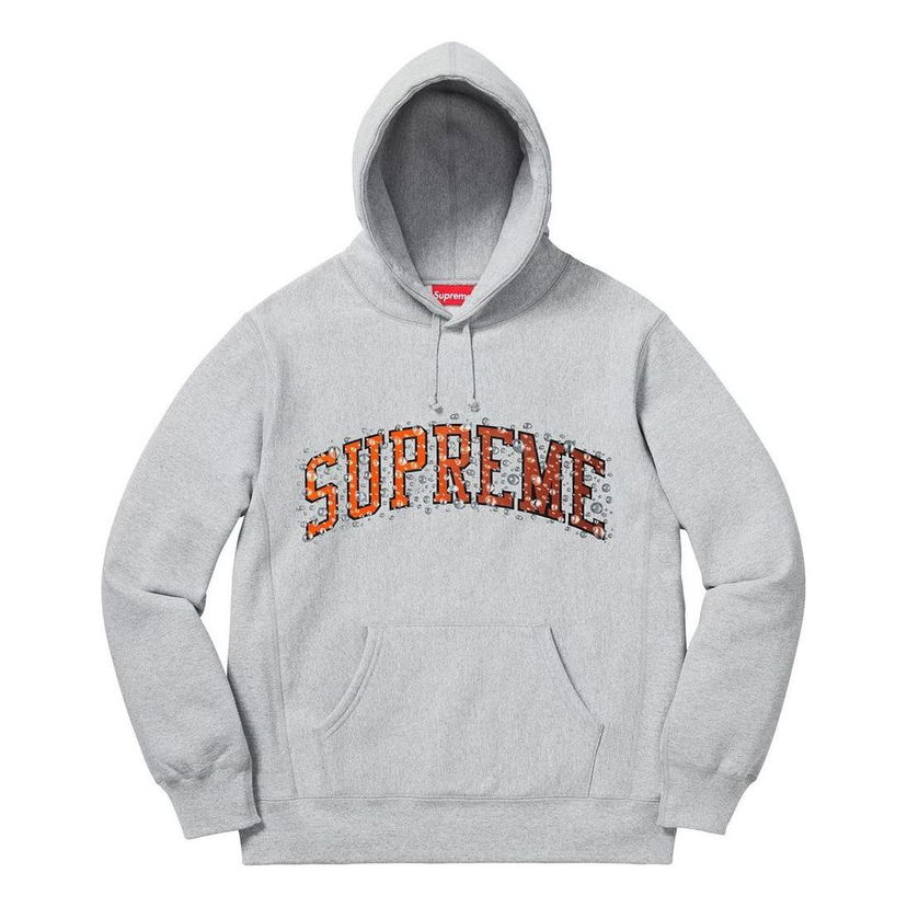 Суитчър Supreme Water Arc Print Hoodie Сиво | SUP-FW18-200