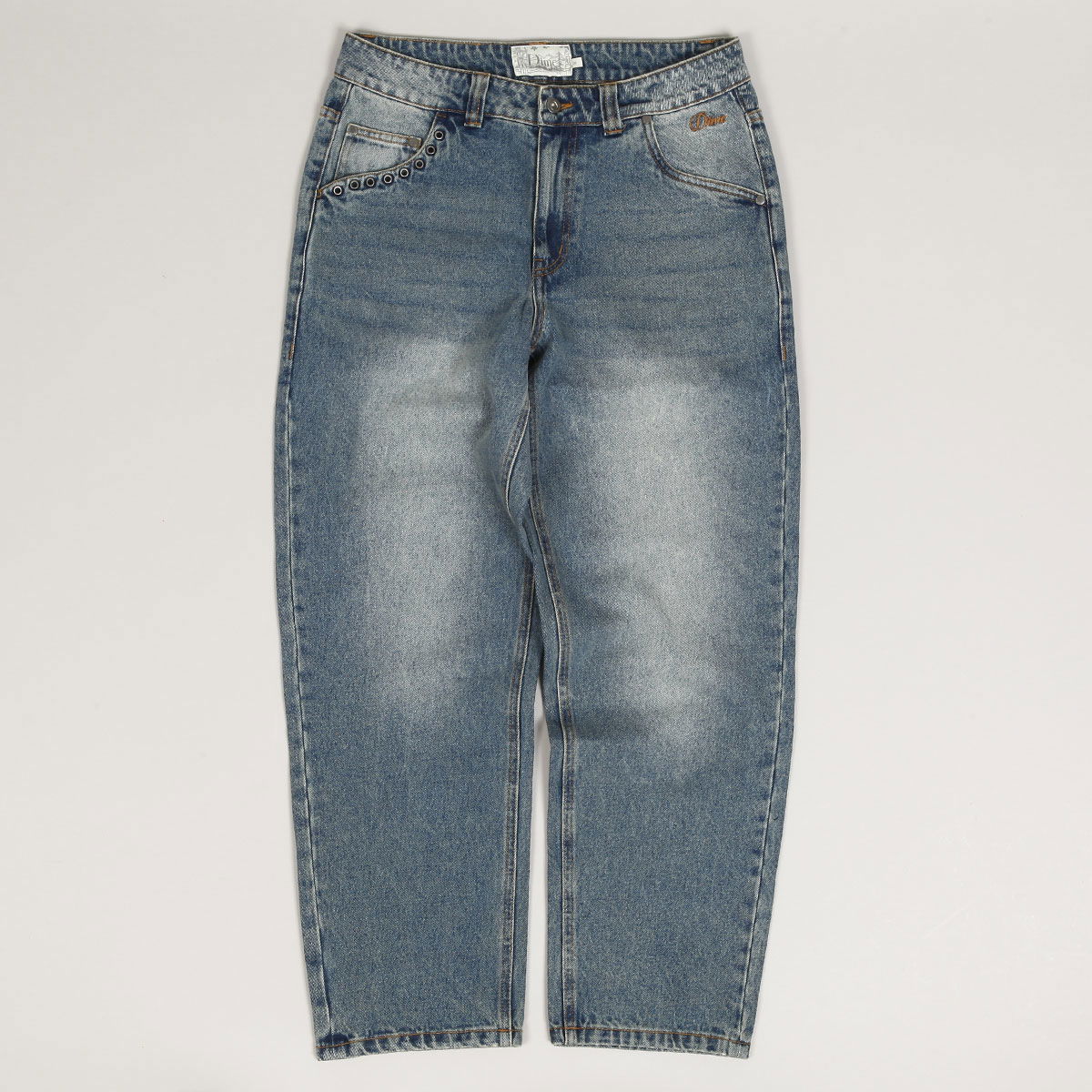 Дънки Dime Relaxed Fit Denim Jeans Синьо | DIMEFA2445IND, 1