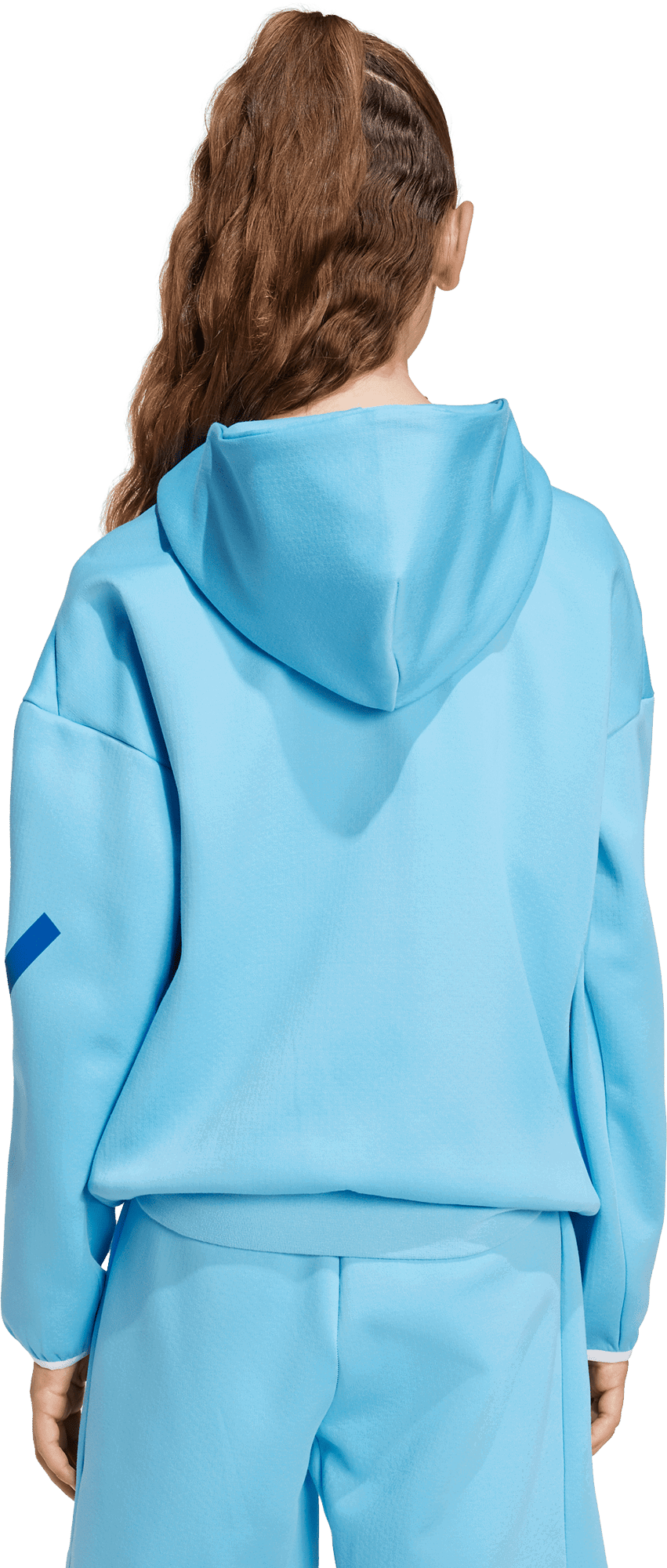 Суитчър adidas Performance MESSI ZNE Hoodie Синьо | KB2136, 1