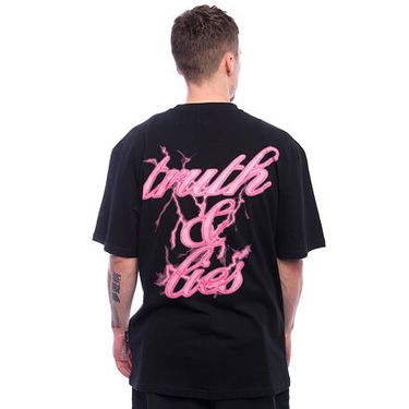 Тениска Karl Kani Karl Kani Retro T&L Backprint T-Shirt Size S Черно | KK-60300333, 0