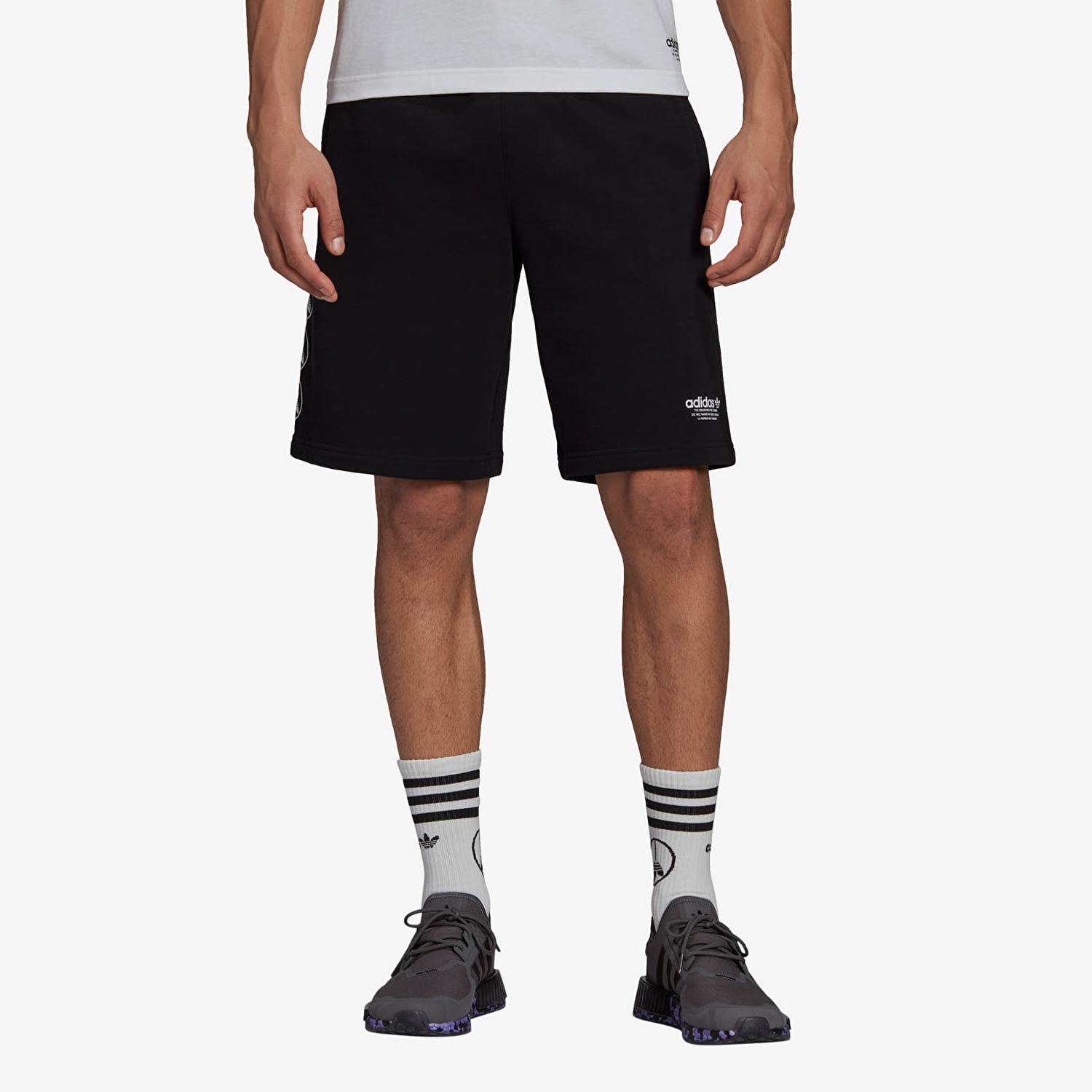 Къси панталони adidas Originals United Shorts Черно | HF4897, 0