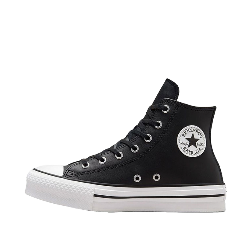 Кецове и обувки Converse Chuck Taylor All Star Eva Lift Platform Leather High Top Черно | A02485C