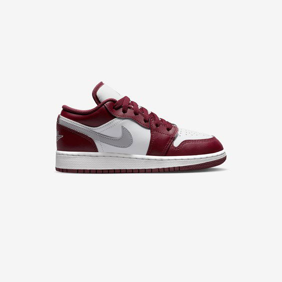 Кецове и обувки Jordan Air Jordan 1 Low "Bordeaux" GS Бургунди | 553560-615, 1