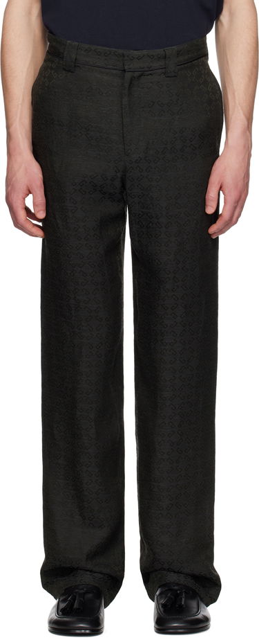 Панталони Givenchy Givenchy Monogram Chino Trousers Черно | BM51JY15WV021, 0