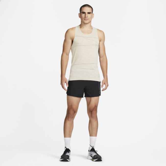 Потник Nike Dri-FIT ADV Run Division Pinnacle Running Tank Кафяво | DQ4774-206, 0