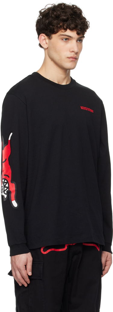 Тениска BBC IceCream ICECREAM Running Dog Long-Sleeve T-Shirt Черно | IC24486, 1