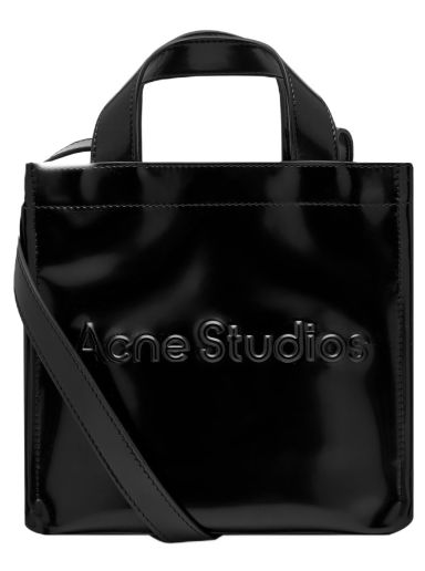 Дамска чанта Acne Studios Logo Shopper Mini Bag Черно | C10159-900