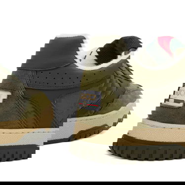 Кецове и обувки Gucci Re-Web Sneaker Зелено | 831661-AAEX3-3343, 4