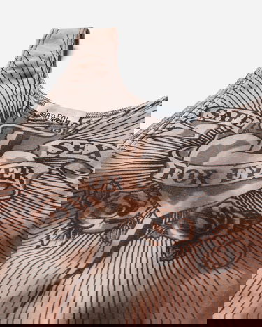 Потник Jean Paul Gaultier Re-Edition Safe Sex Tattoo Mesh Tank Top Многоцветен | 26-01-W-TO457-M026P 636000, 3