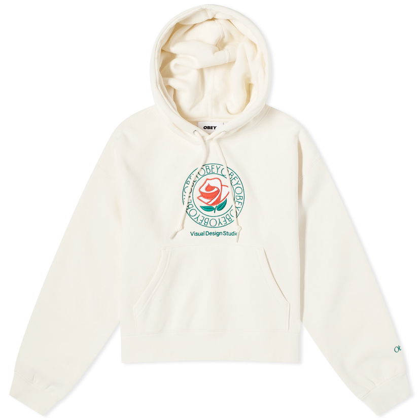 Суитчър OBEY Rose Hoodie Бежово | 211610138-UBL