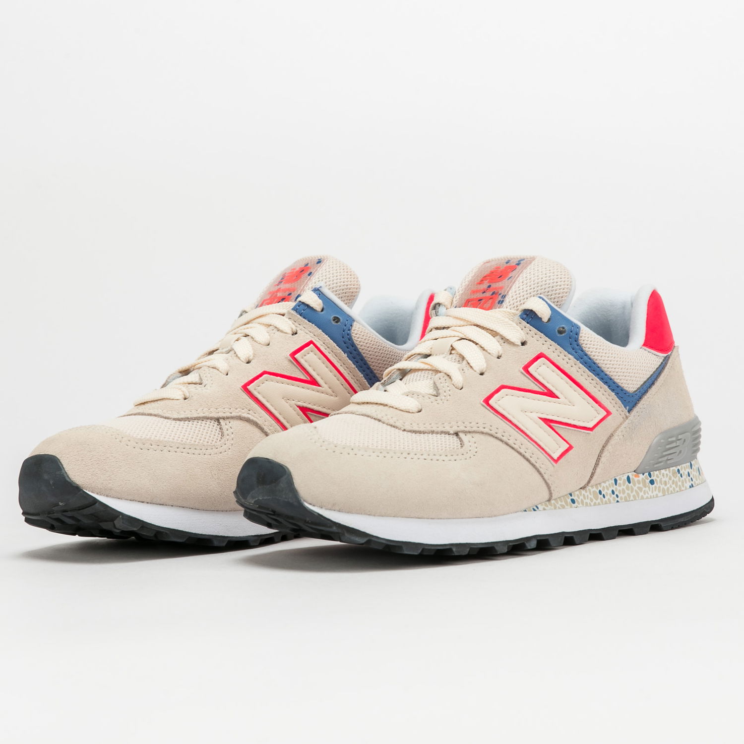 Кецове и обувки New Balance 574 Бежово | WL574CL2, 1