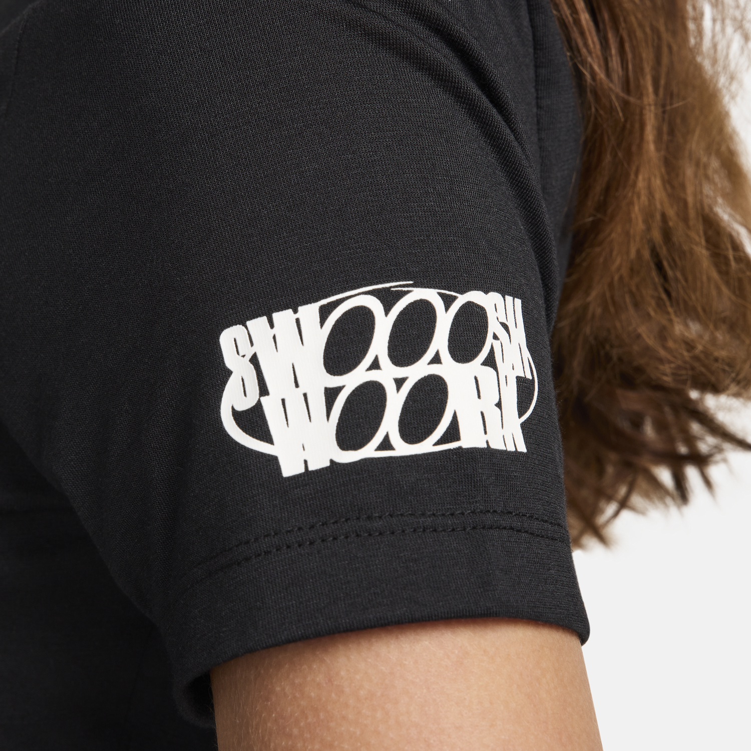 Съкратен топ Nike Sportswear Tee Черно | FZ0403-010, 1