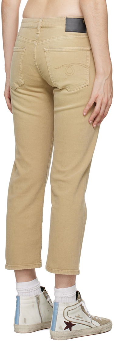 Дънки R13 R13 Boy Straight Jeans Бежово | R13W0091-D105A, 2