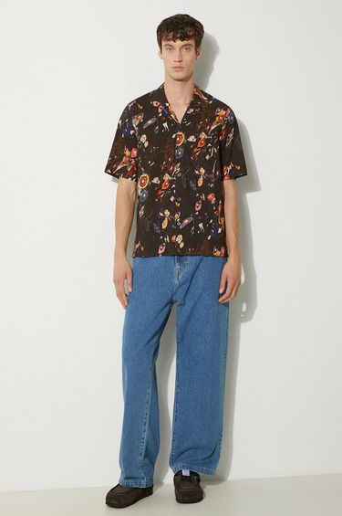 Риза Paul Smith Paul Smith Regular Fit Floral Shirt Кафяво | M1R.905U.N02403, 1
