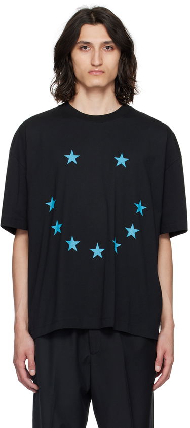 Тениска Études Spirit Smile Graphic T-Shirt Черно | E24MM137A01095, 0