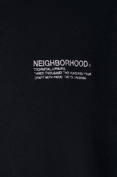 Пуловер Neighborhood NEIGHBORHOOD Plain Crewneck Sweatshirt Черно | 241FPNH.CSM01, 5