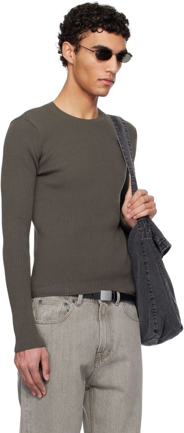 Пуловер OUR LEGACY Our Legacy Compact Roundneck Sweater Зелено | M2253CF, 1