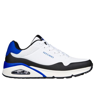 Кецове и обувки Skechers Uno Черно | 232347-WBL, 0
