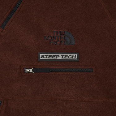 Суитчър Supreme x The North Face Steep Tech Fleece Pullover "Brown" Кафяво | FW22J2 BROWN, 2