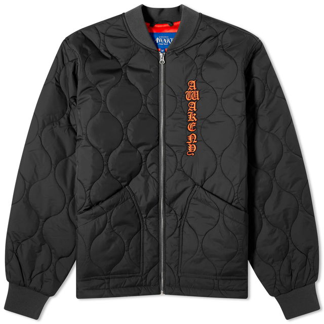 Cobra Quilted Bomber Jacket