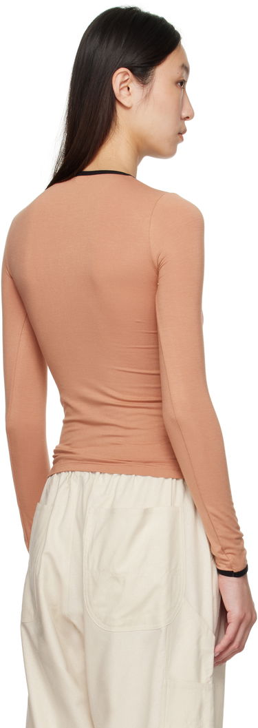 Тениска Baserange Baserange Alloy Long Sleeve T-Shirt Розово | TTAL-BA-AU25, 2