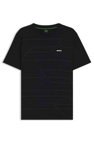 Melange Print Jersey T-Shirt