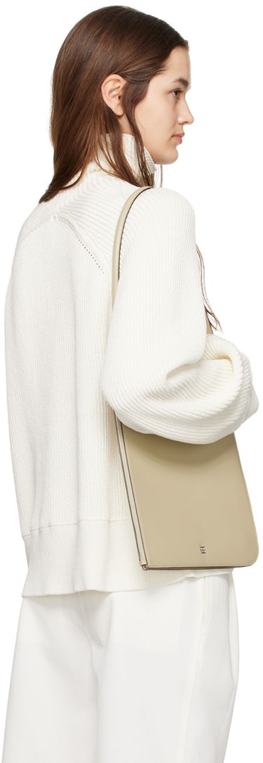Пуловер TOTEME TOTEME Raglan Turtleneck Sweater Бяло | 242-WRT2186-YA0075, 2