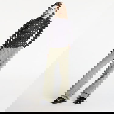 Тениска adidas Originals Moon Boot All-Over Print High Neck Long Sleeve Top Черно | JM6507, 5