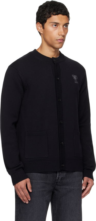 Пуловер Acne Studios Acne Studios Crewneck Cardigan Синьо | B60385-, 4