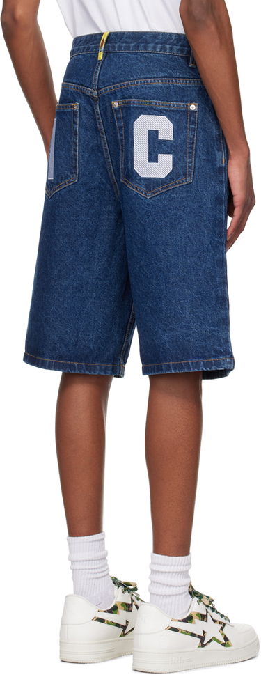 Къси панталони BBC IceCream ICECREAM Running Dog Denim Shorts Синьо | ICD003, 2