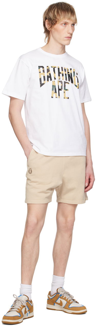 Къси панталони AAPE by A Bathing Ape AAPE by A Bathing Ape Patch Shorts Бежово | AAPSPMA675XXMBGL, 3