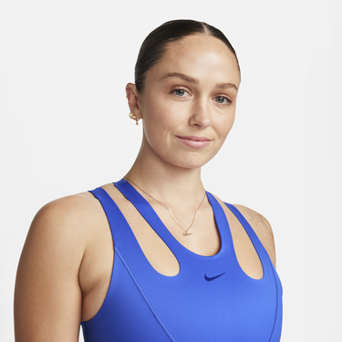 Сутиен Nike FutureMove Light-Support Non-Padded Strappy Sports Bra Тъмно синьо | FQ2640-405, 2