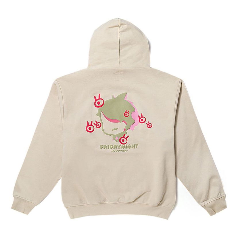 Суитчър Vans NUTTSH Friday Night Graphic Hoodie Бежово | VN000H0E2N1