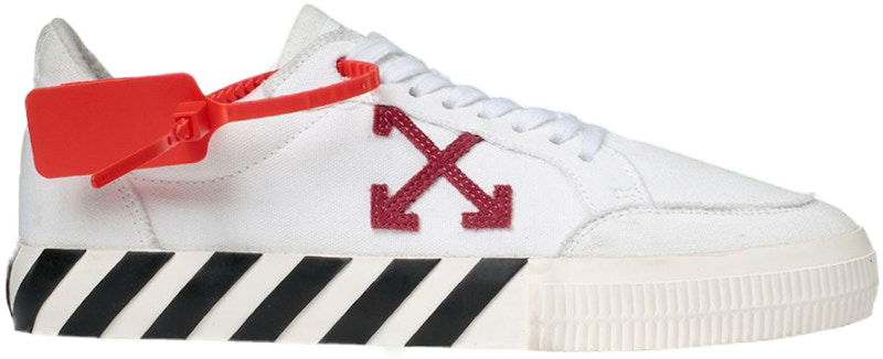 Кецове и обувки Off-White Vulc Low Canvas White Violet SS20 W Бяло | OWIA178R20D331090129, 0