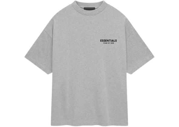 Тениска Fear of God Fear of God Essentials Jersey Crewneck T-Shirt L Сиво | ESSECREW2, 0