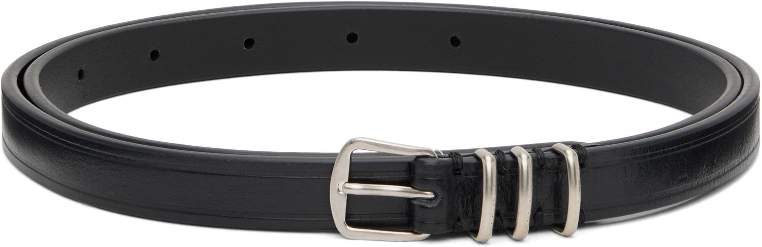 Колани Ann Demeulemeester Ann Demeulemeester Adea Leather Belt Черно | B0012936-LT167-099, 0