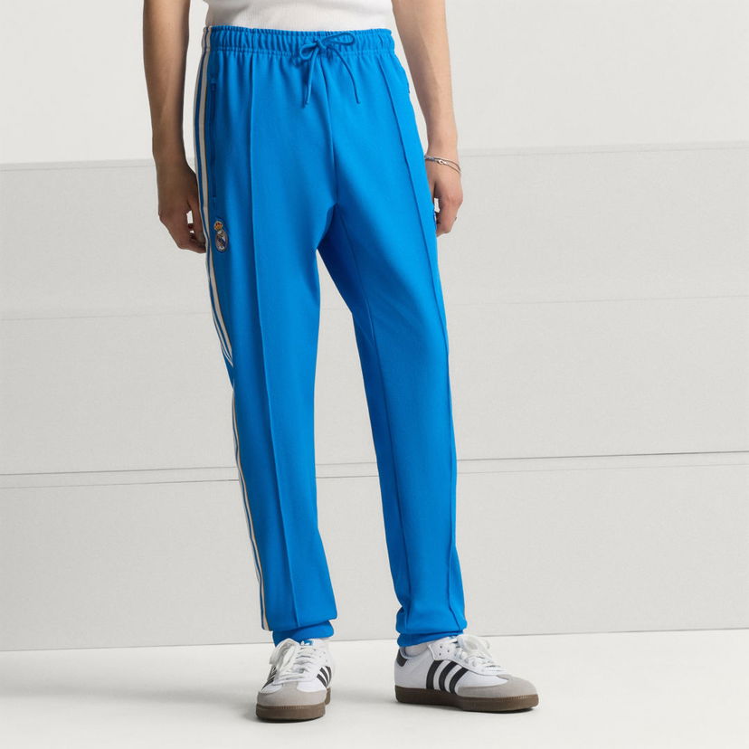 Спортни панталони adidas Performance Real Madrid Terrace Icons Track Pants Синьо | JN3057
