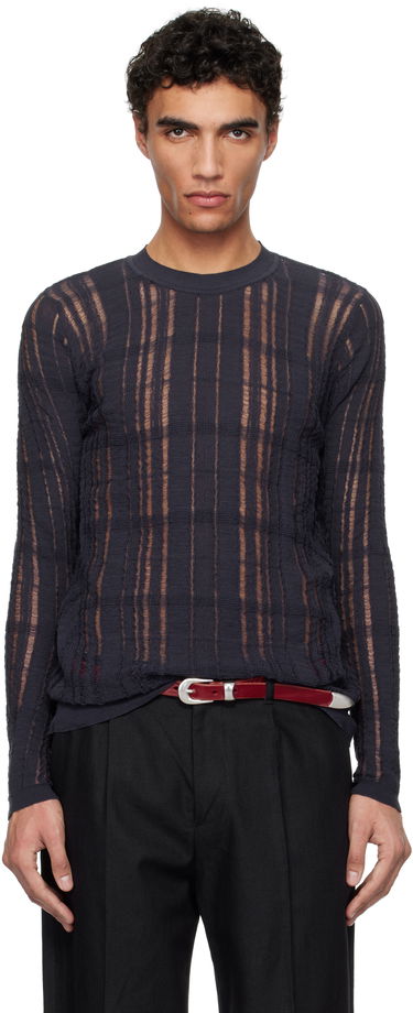 Пуловер OUR LEGACY Our Legacy Formal Roundneck Sweater Тъмно синьо | M2253FW, 0