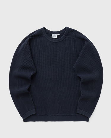 Суитчър GRAMICCI Waffle Knit Crewneck Sweatshirt Тъмно синьо | G5FU-J041-TWILIGHT, 0