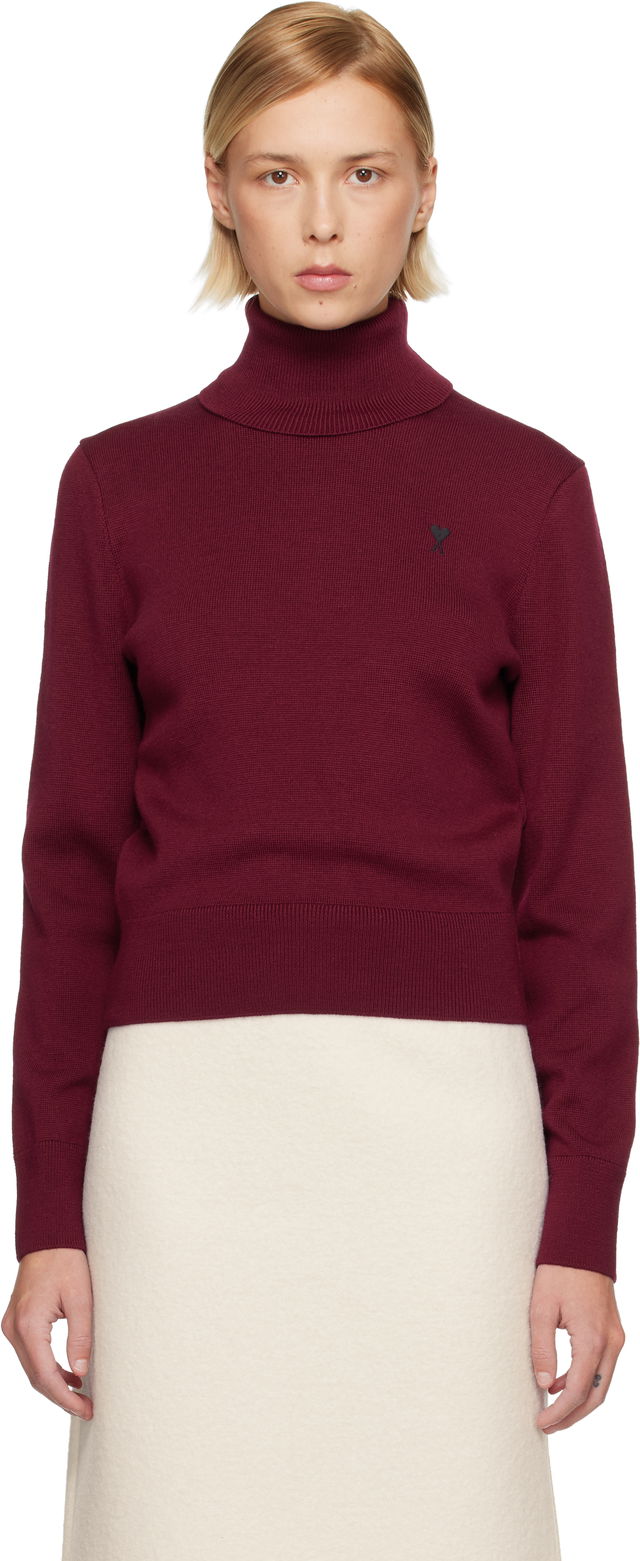 Wool Ami de Coeur Turtleneck