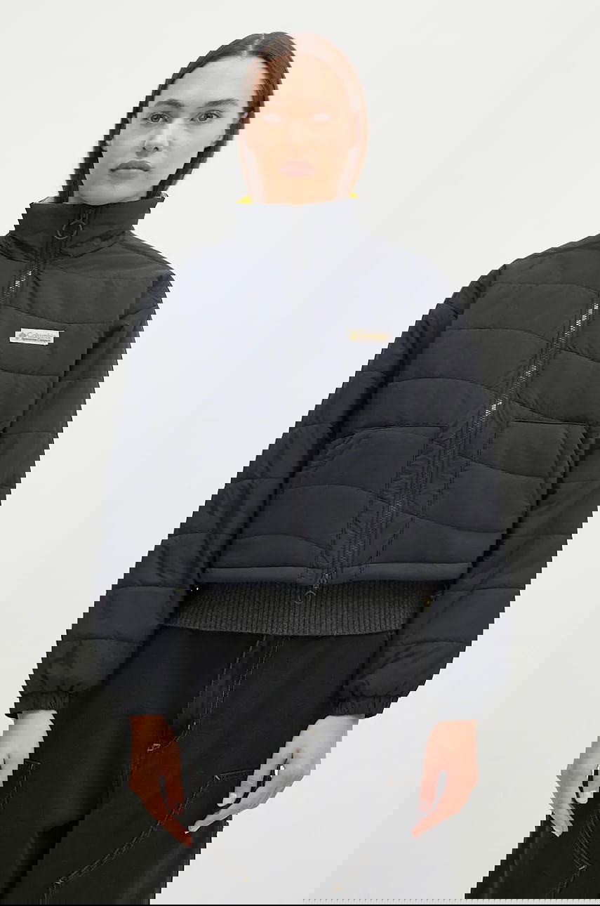 Пухо яке Columbia Wallowa Insulated Oversize Cropped High-Neck Puffer Jacket Черно | 2090751, 0