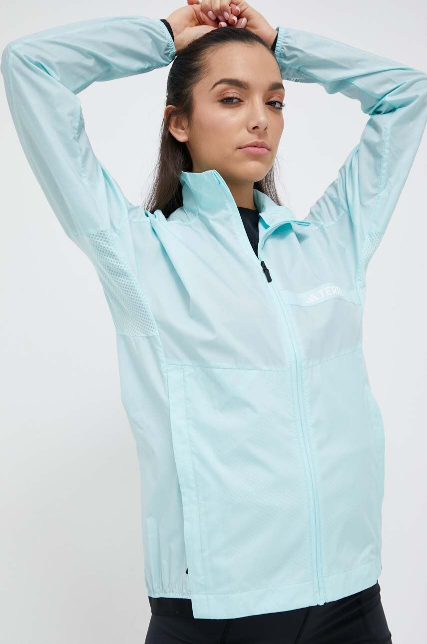 Ветровка adidas Performance TERREX Multi Windbreaker Тюркоазено | IA1804, 0