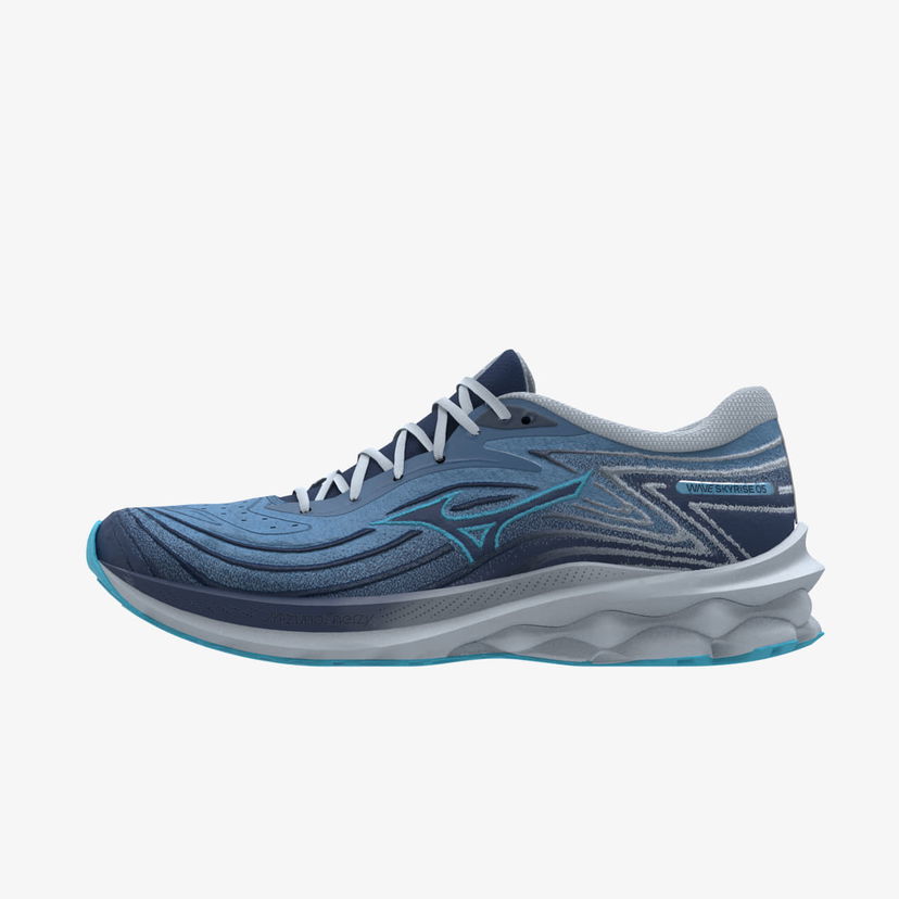 Кецове и обувки Mizuno Wave Skyrise 5 Parisian Blue/ River Blue/ Estat Синьо | J1GD240971