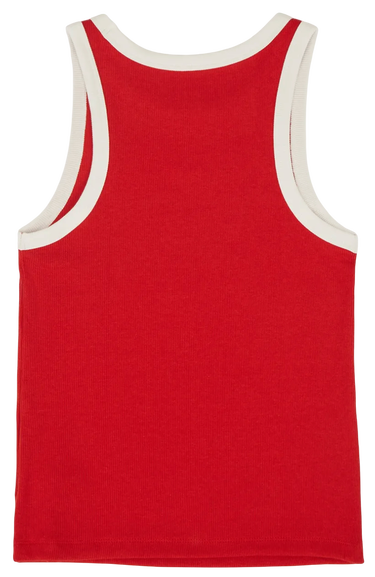 Потник GAP Ribbed Tank Top Logo Americana Червено | 729562-05, 2
