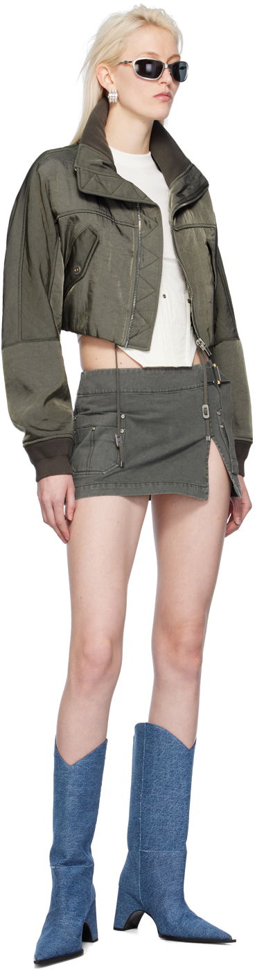 Съкратен топ Dion Lee Dion Lee Workwear Corset T-Shirt Бяло | C3167PS24, 3