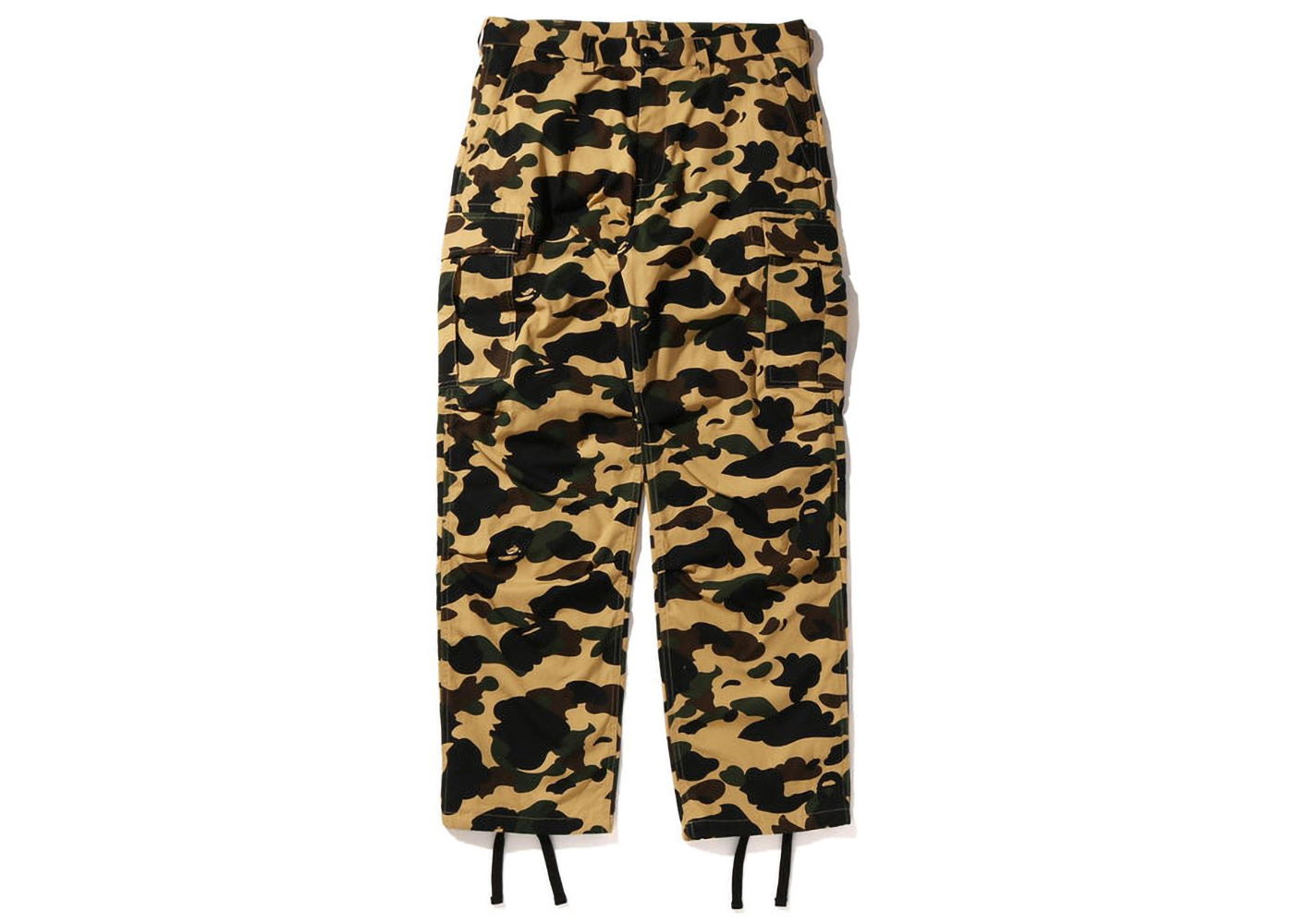Карго панталони BAPE 1st Camo Cargo Pants Жълто | 1I30-152-019, 0