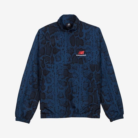 Ветровка New Balance SNS x Snake Print Track Jacket Тъмно синьо | MJ11600, 0