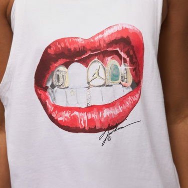 Потник Jordan Flight Sleeveless Graphic Tee Бяло | HV0223-100, 3
