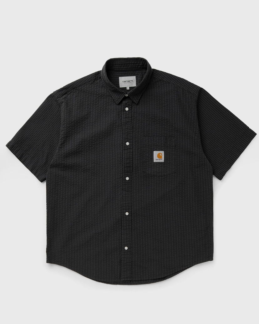 Риза Carhartt WIP Short Sleeve Toland Shirt Черно | I035151-31R.XX